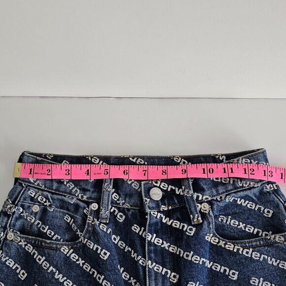 ALEXANDER WANG - Logo'd Jeans - Picture 14 of 16